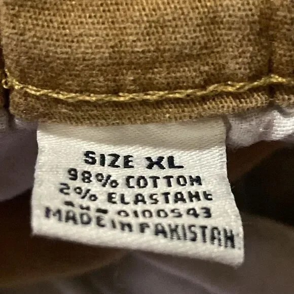 EVOLUTION IN DESIGN Men's Tan Cargo Pants Size XL - Picture 10 of 14